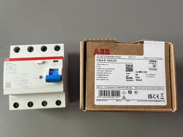 ABB Fehlerstrom-Schutzschalter allstromsensitiv F204B-63/0,03A (Typ B !!) 63A, 0,03 !